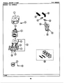 Motor & pump (lse7800ael,aew) (lse7800ael) (lse7800aew)