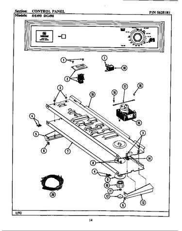 Control panel