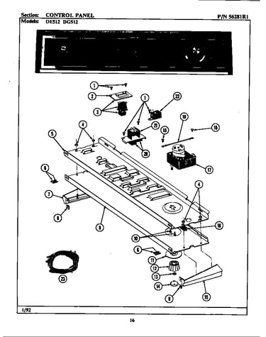 Control panel
