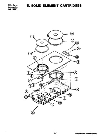 Solid element cartridge