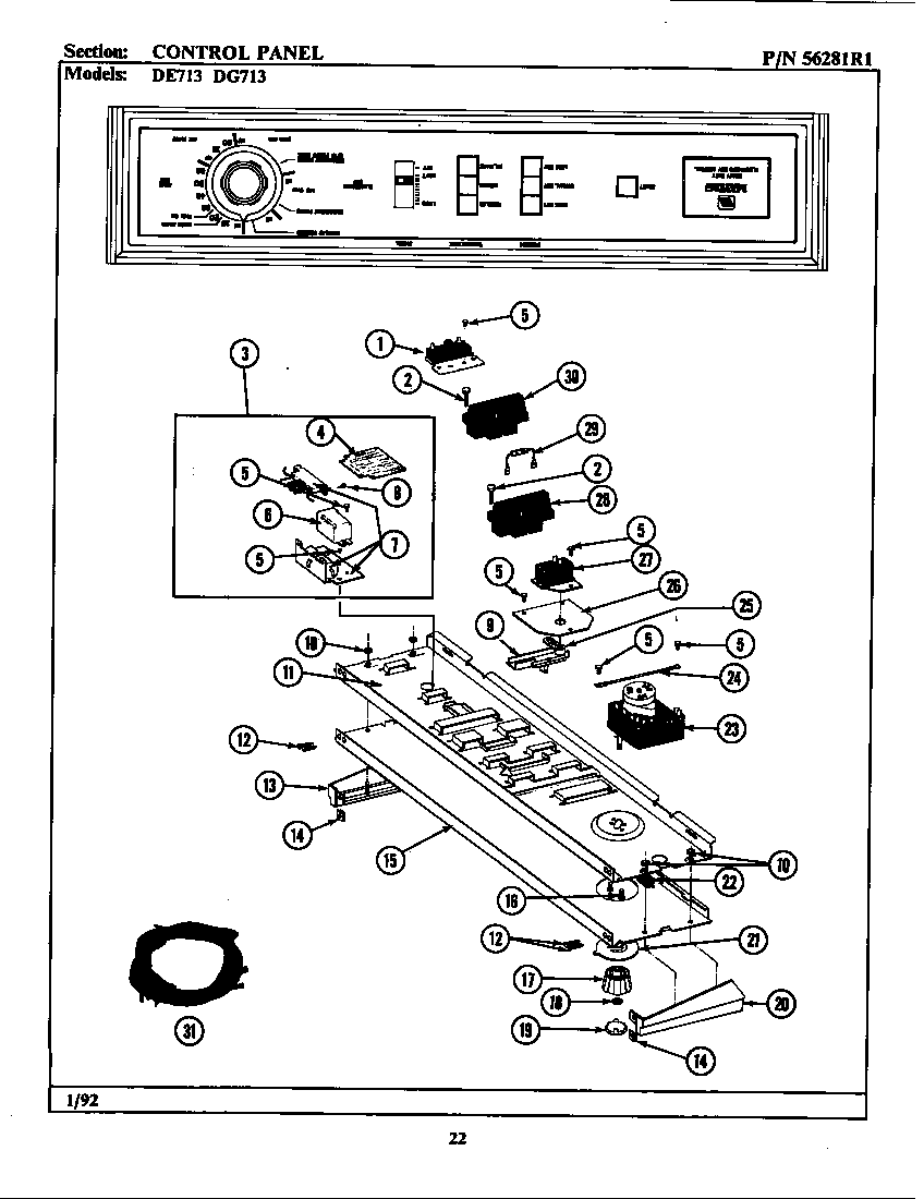 Control panel