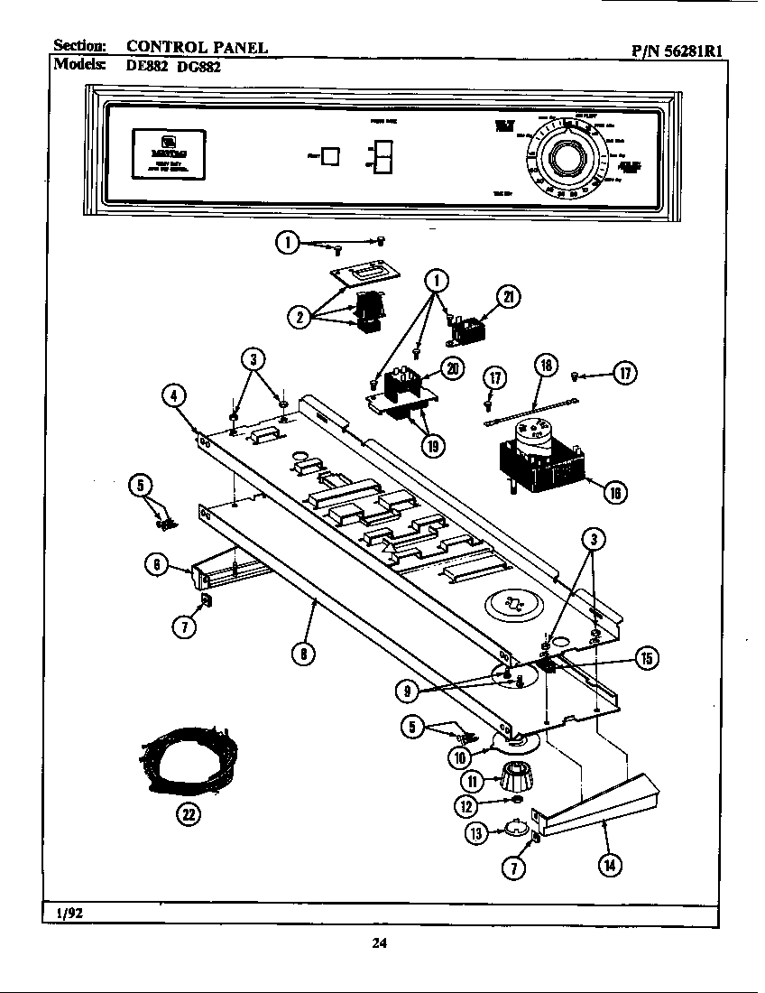 Control panel