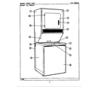 Maytag LSE9900AEE front view (lse9900acl,ace,adl,adw) (lse9900acl) (lse9900acw) (lse9900adl) (lse9900adw) diagram