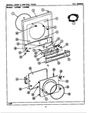 Door & control panel (lse9900ace) (lse9900ade) (lse9900aee) (lsg9900aae) (lsg9900abe)
