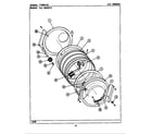 Maytag LSE9900ACW tumbler (lse9900ael,aew) (lse9900ael) (lse9900aew) diagram