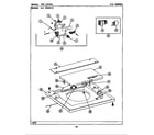 Maytag LSE9900ACL top cover (lse9900ace) (lse9900ade) (lse9900aee) (lsg9900aae) (lsg9900abe) diagram