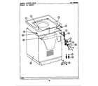 Maytag LSG9900ABL cabinet-rear (lsg9900aal,aaw,abl,abw) (lse9900acl) (lse9900acw) (lse9900adl) (lse9900ace) (lse9900ade) diagram