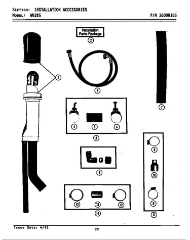 Installation accessories (sect 1 of 2)