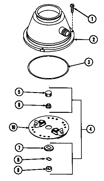Upper housing/gringing chamber (fc3) (fc3)