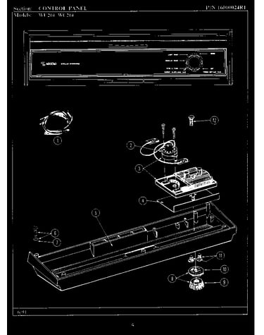 Control panel (wu204)