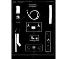 Maytag WU204 installation accessories (sect 2 of 2) diagram