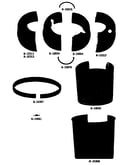 Outer housing & insulation (fb21/fc21) (fb21) (fc21)