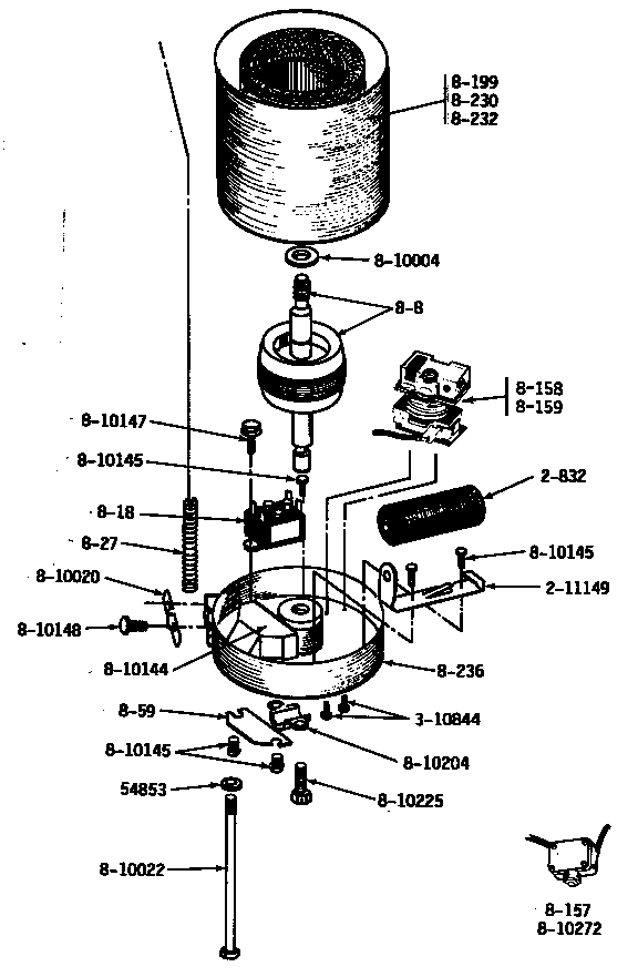 STATR,ROTOR,RELAY,CPTR,BELL (FB11,FB21) (FB21) (FB11)