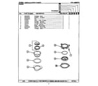 Maytag DFC0100AAX installation parts (dfc0300aax) (dfc0300aax) diagram