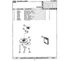 Maytag DFC0100AAX electrical parts (dfc0300aax) (dfc0300aax) diagram