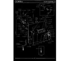 Maytag WU500 door assembly diagram