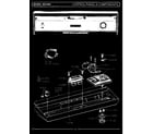 Maytag WU500 control panel & components diagram