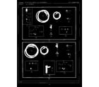 Maytag WU284 installation accessories-section 1 of 2 diagram