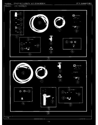 Installation accessories-section 1 of 2
