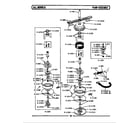 Maytag LWC202 pump assembly diagram