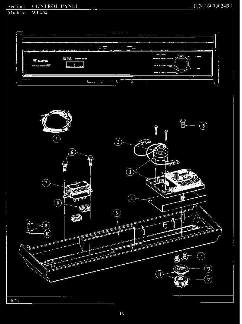 Control panel (wu404) (wu404)