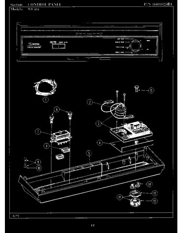 Control panel (wu404) (wu404)