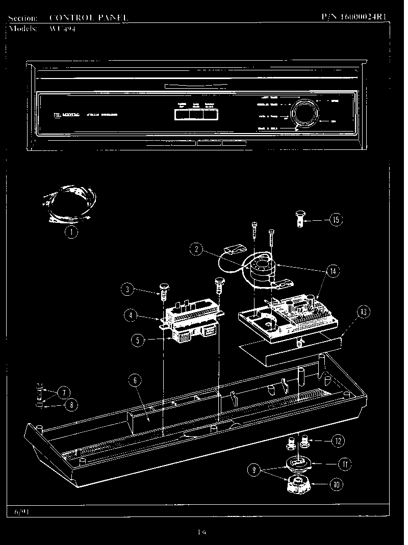 Control panel (wu494) (wu494)