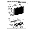 Maytag WC301 front panel & access panel (wu301) (wu301) diagram