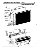 Front panel & access panel (wu301) (wu301)