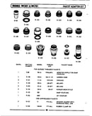 Faucet adapt kit (unthreaded)(wc301) (wc301)