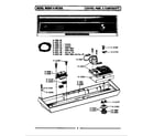 Maytag WU302 control panel & components diagram
