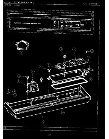 Control panel (wu884) (wu884)