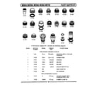 Maytag WU502 faucet adapter kit (wc502) (wc502) diagram