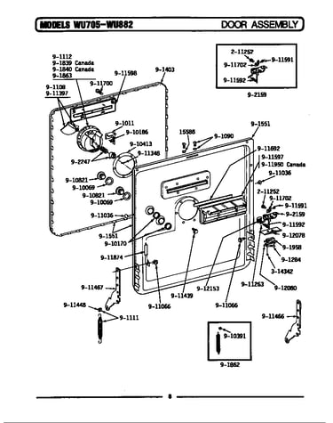 Door assembly