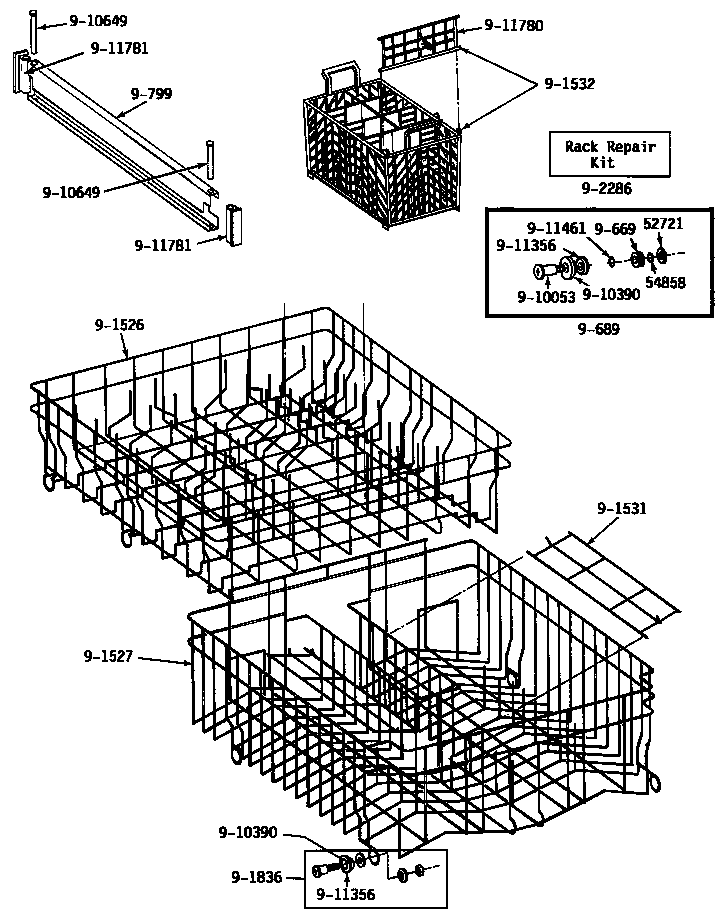 TRACK & RACK ASSEMBLY