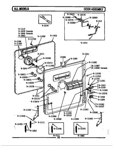 Door assembly