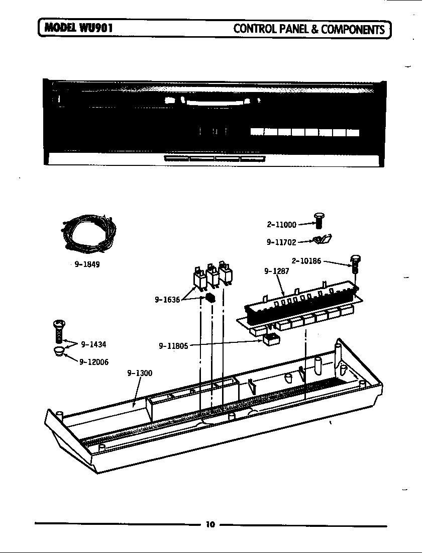Control panel & components