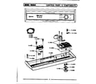 Maytag WU103 control panel & components (wu303) (wu303) diagram