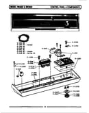 Faucet assy, cbnt, front pnl & base (wc)