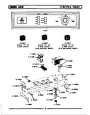 Control panel (a412) (a412) (la412)