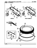 Tub-water inlet & tub cover