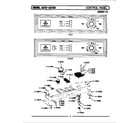 Maytag A212S control panel diagram