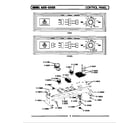 Maytag LA312 control panel diagram