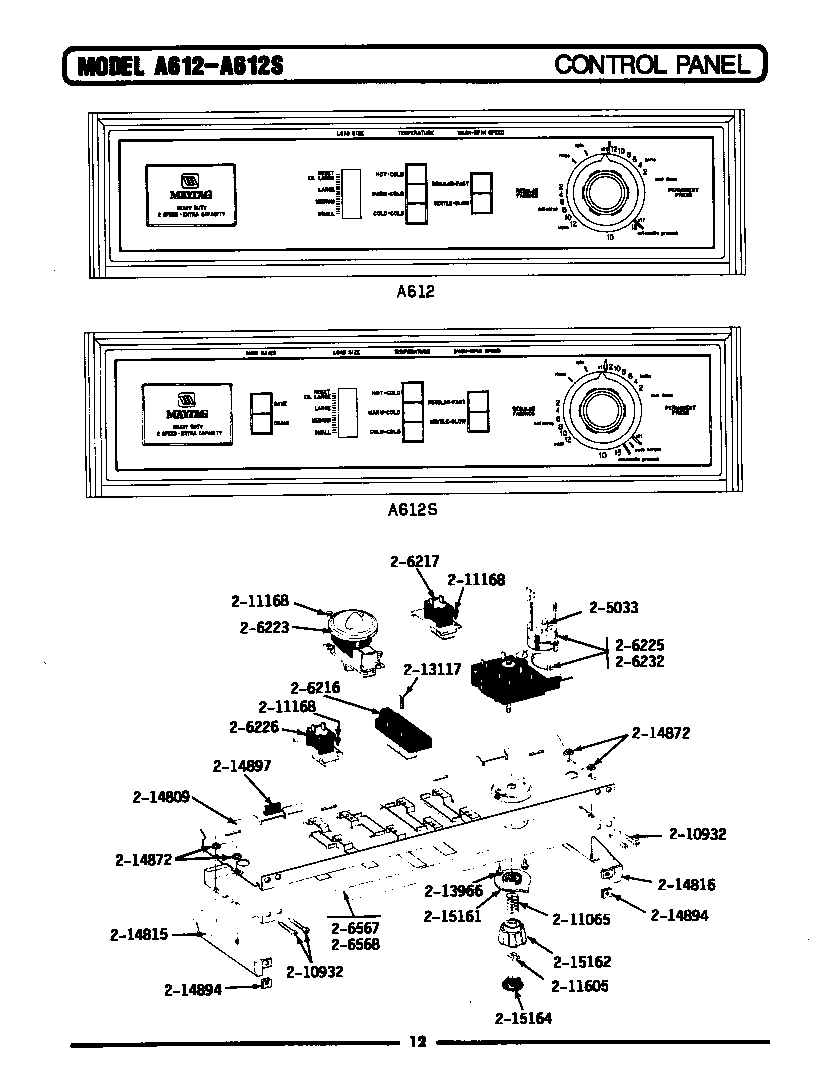 CONTROL PANEL