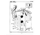 Maytag A590 cabinet diagram