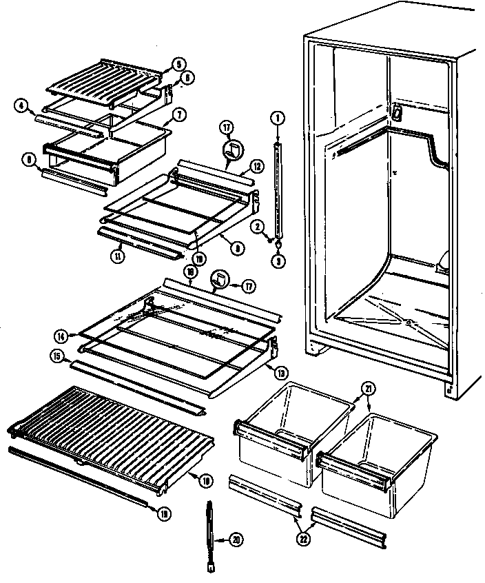 Shelves & accessories