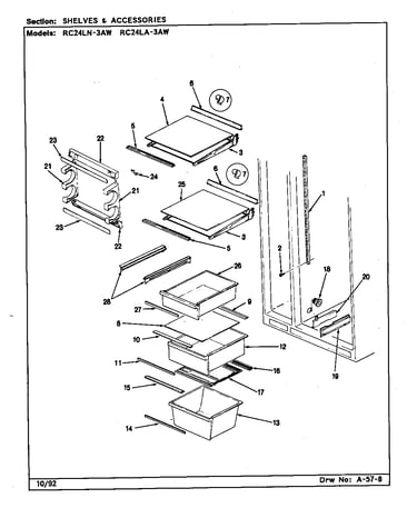 Shelves & accessories