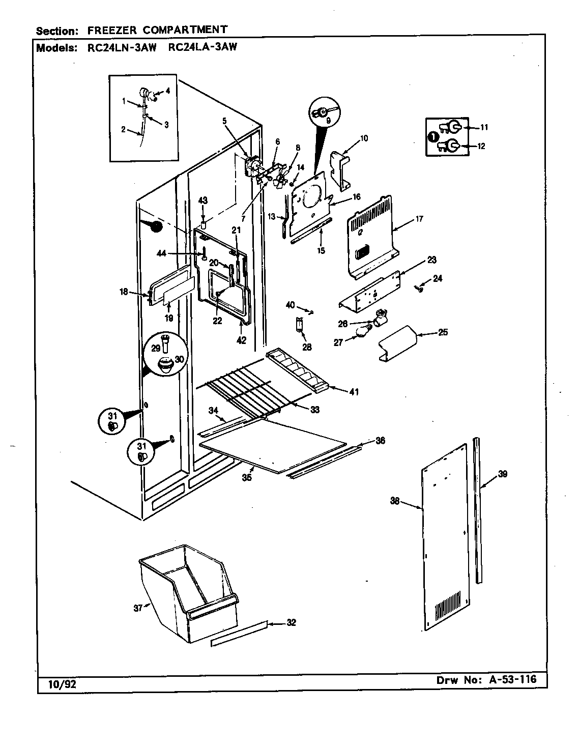 FREEZER COMPARTMENT