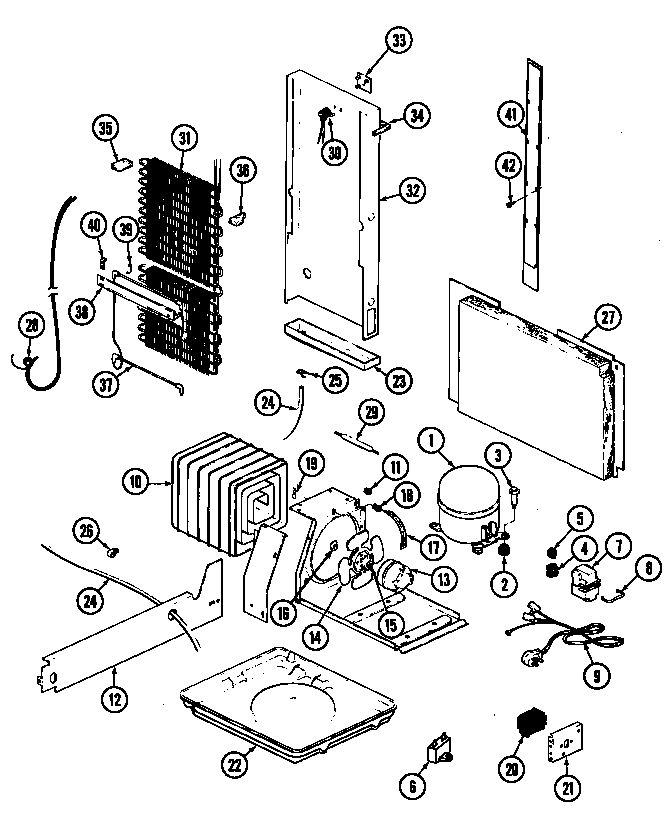 Unit compartment & system