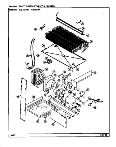 Unit compartment & system